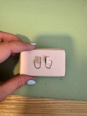 Sliver Hoop Earrings